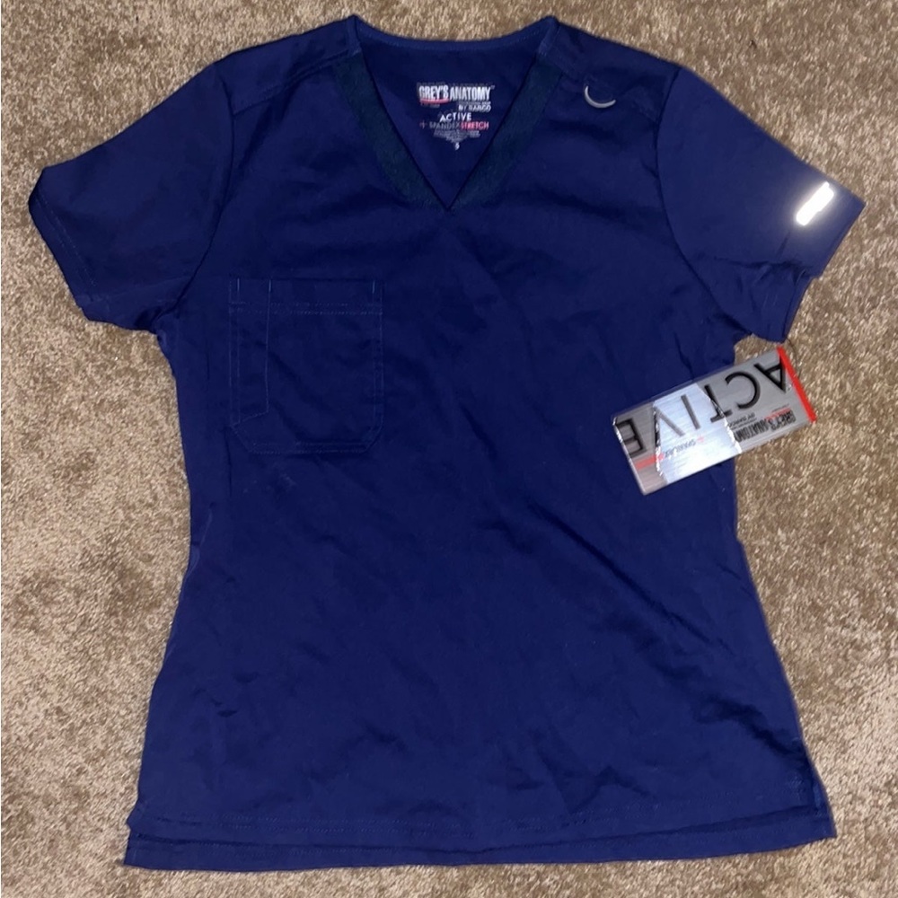 NWT Grey’s Anatomy Active Scrub Top